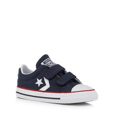 Boys' blue 'All Star' converse trainers